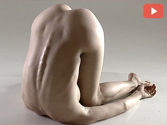 Selbstgemachtes nacktes Yoga-Erotik